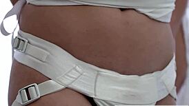 brunette teen 18+ dives into raw pussy with blowjob and cumshot fun