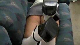 Nikki Adams Teases with a Close-Up Handjob on Petite Teen