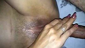 cum in my thirsty pussy, she begs