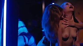 Petite Lesbian Alex De La Flor Under Electra Rayne's Kinky Domination