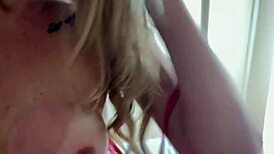 Blonde MILF's anal assfucking in USA