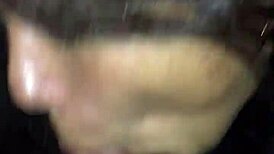 French Amateur Blowjob in Car