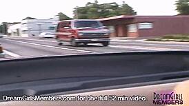 hot latina flashing everything while we drive down the florida highway 😏🚗