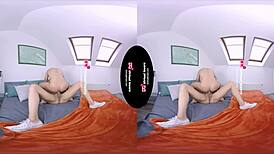 tsvirtuallovers shemale teacher fucks her student bareback in gay blowjob action