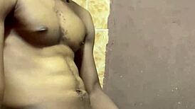 jerking off big long black dick for cumshot