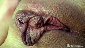 Jazz dangles in a wild shaved pussy tale