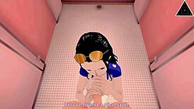 Koikatsu Nico Robin and Sanji's Hot Anime Sex