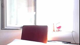 Black stockings and panties during orgasm