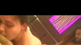 Young Girl Sucking And Fucking In Threesomes With Big Black Cocks