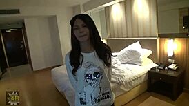 jenny the asian miracle gets creampied in amateur video 😍