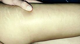 I'm lying naked in bed for my brother-in-law to fuck me after hinting, loving being recorded