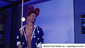 Horny Milf Ginger Devil Unleashes Monster Passion by the Pool