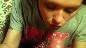 redhead with big ass enjoys monster cock sex