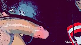 Gay Animation Threesome In Darkness