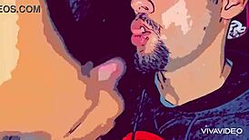 Gay Animation Threesome In Darkness