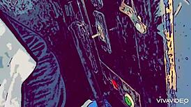 Gay Animation Threesome In Darkness