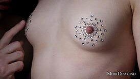 Stepmother arranged a surprise for her stepson with small tits and big nipples