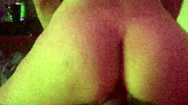 Bitch Jumps on the Dick at Night in the Dark Homemade Passion