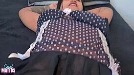 F� asked me to suck Lukas until he pees in me