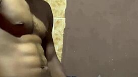 jerking off big long black dick for cumshot