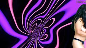 Check out this sexy latina stripping and dancing, clothes ripped for cum on boobs in 4K.