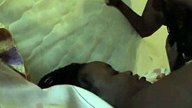 Real Black Milf Lesbians in Secret Affair Fingering with Cream