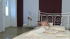 Are these busty lesbians bound and gagged for spanking?