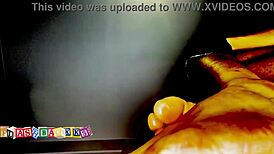 Intriguing wet and oily foot massage experience