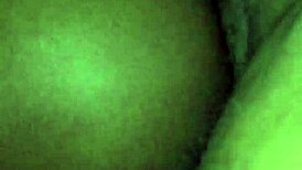 this homemade video shows a big black cock slowly entering an ebony girl's wet pussy.