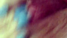 Tanned latina flaunting her natural tits and juicy pussy in a lively display.