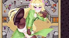 watch the ecstasy elf get fingered in group anime