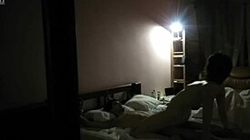 Russian Teen Kristina Rides Bound In Homemade Bondage