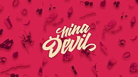 Ninadevil teases in fetish leggings during European dating