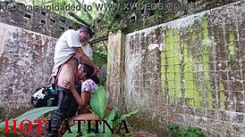 Wyruchałem obserwatora w opuszczonym domu - Medellin Kolumbia