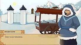 4 Elements Trainer Book 4: Busty Lesbian Blowjob Frenzy!