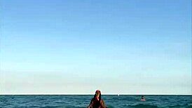 Day At The Beach With Big Ass Milf Natural Tits Ebony Mature