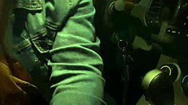 That teen's sucking dick in the parking lot, wow!