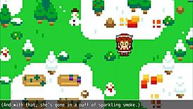 Christmas Hentai Game Poppy Covered In Snow