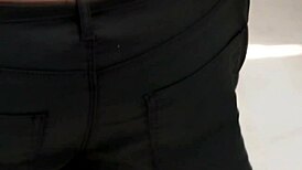 I get ready to go out alone.