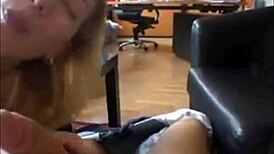 An Amateur Babe Gets Creampied In A Public Office Fuck Outdoors.