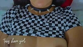 Young Nymphomaniac Uses Dildo For Self-Pleasure