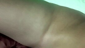 I rubbed the dick without condom and came inside the married prostitute