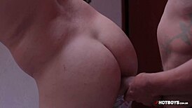 He begged to hide his face, but that monster cock is barebacking me!