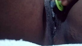 cyndy blackslave squirts from pacifier play