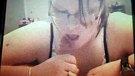 ภรรยา bbw ดูดควยเด็ดๆ จบหน้าแตก