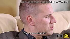 Blonde friend tricked into wild bareback fun today