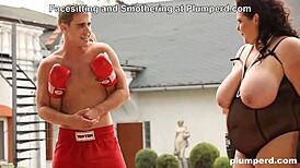 hey, wanna see obese box players dominating with face sitting?