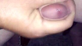 Horny amateur jerks cock in pov homemade video for cumshot