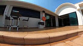 a morena wanted to give me her ass in the pool for anal fuckin!