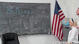 Cleo Vixen subtly sucks cock in group roleplay, then gets banged